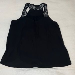 Misguided black lace top